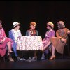 Carole Cook (3L) and Wanda Richert (2R) in a scene from the Broadway production of the musical "42nd Street." (New York)