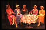 Carole Cook (3L) and Wanda Richert (2R) in a scene from the Broadway production of the musical "42nd Street." (New York)