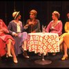 Carole Cook (3L) and Wanda Richert (2R) in a scene from the Broadway production of the musical "42nd Street." (New York)