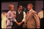 R-C) Tammy Grimes and Jerry Orbach in a scene from the Broadway production of the musical "42nd Street." (New York)