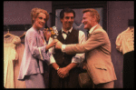 R-C) Tammy Grimes and Jerry Orbach in a scene from the Broadway production of the musical "42nd Street." (New York)