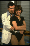 Lee Roy Reams and Wanda Richert during a rehearsal for the Broadway musical "42nd Street." (New York)