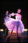 Liliane Montevecchi and David Carroll in a scene from the Broadway production of the musical "Grand Hotel." (New York)