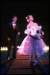 Liliane Montevecchi and David Carroll in a scene from the Broadway production of the musical "Grand Hotel." (New York)