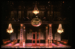 Set design by Tony Walton for the Broadway production of the musical "Grand Hotel." (New York)