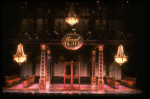 Set design by Tony Walton for the Broadway production of the musical "Grand Hotel." (New York)