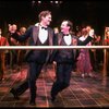 L-R) David Carroll, Michael Jeter and cast performing "We'll Take A Glass Together" in a scene from the Broadway production of the musical "Grand Hotel." (New York)