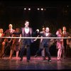 L-R) David Carroll, Michael Jeter and cast performing "We'll Take A Glass Together" in a scene from the Broadway production of the musical "Grand Hotel." (New York)