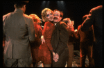 Jane Krakowski, Michael Jeter and cast performing "Who Couldn't Dance With You" in a scene from the Broadway production of the musical "Grand Hotel." (New York)