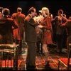 Jane Krakowski, Michael Jeter and cast performing "Who Couldn't Dance With You" in a scene from the Broadway production of the musical "Grand Hotel." (New York)