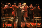 Jane Krakowski, Michael Jeter and cast performing "Who Couldn't Dance With You" in a scene from the Broadway production of the musical "Grand Hotel." (New York)