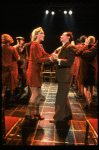 Jane Krakowski, Michael Jeter and cast performing "Who Couldn't Dance With You" in a scene from the Broadway production of the musical "Grand Hotel." (New York)