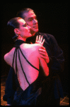 Yvonne Marceau and Pierre DuLaine in a scene from the Broadway production of the musical "Grand Hotel." (New York)