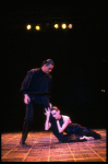 Yvonne Marceau and Pierre DuLaine in a scene from the Broadway production of the musical "Grand Hotel." (New York)