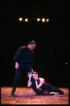 Yvonne Marceau and Pierre DuLaine in a scene from the Broadway production of the musical "Grand Hotel." (New York)