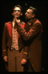 L-R) Bob Stillman and Rex D. Hays in a scene from the Broadway production of the musical "Grand Hotel." (New York)