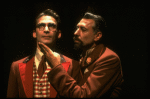 L-R) Bob Stillman and Rex D. Hays in a scene from the Broadway production of the musical "Grand Hotel." (New York)