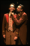 L-R) Bob Stillman and Rex D. Hays in a scene from the Broadway production of the musical "Grand Hotel." (New York)