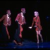 L-R) David Jackson, Danny Strayhorn and Jane Krakowski performing "I Want To Go To Hollywood" in a scene from the Broadway musical "Grand Hotel." (New York)