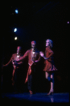 L-R) David Jackson, Danny Strayhorn and Jane Krakowski performing "I Want To Go To Hollywood" in a scene from the Broadway musical "Grand Hotel." (New York)