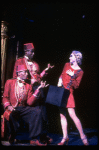 L-R) David Jackson, Danny Strayhorn and Jane Krakowski performing "I Want To Go To Hollywood" in a scene from the Broadway musical "Grand Hotel." (New York)
