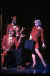 L-R) David Jackson, Danny Strayhorn and Jane Krakowski performing "I Want To Go To Hollywood" in a scene from the Broadway musical "Grand Hotel." (New York)