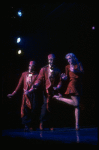 L-R) David Jackson, Danny Strayhorn and Jane Krakowski performing "I Want To Go To Hollywood" in a scene from the Broadway musical "Grand Hotel." (New York)