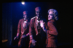 L-R) David Jackson, Danny Strayhorn and Jane Krakowski performing "I Want To Go To Hollywood" in a scene from the Broadway musical "Grand Hotel." (New York)