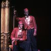 L-R) David Jackson and Danny Strayhorn as the Jimmys in a scene from the Broadway production of the musical "Grand Hotel." (New York)