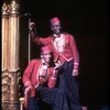 L-R) David Jackson and Danny Strayhorn as the Jimmys in a scene from the Broadway production of the musical "Grand Hotel." (New York)