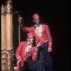 L-R) David Jackson and Danny Strayhorn as the Jimmys in a scene from the Broadway production of the musical "Grand Hotel." (New York)