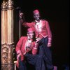 L-R) David Jackson and Danny Strayhorn as the Jimmys in a scene from the Broadway production of the musical "Grand Hotel." (New York)