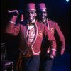 L-R) David Jackson and Danny Strayhorn as the Jimmys in a scene from the Broadway production of the musical "Grand Hotel." (New York)