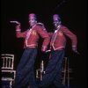 L-R) David Jackson and Danny Strayhorn as the Jimmys in a scene from the Broadway production of the musical "Grand Hotel." (New York)