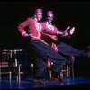 L-R) David Jackson and Danny Strayhorn as the Jimmys in a scene from the Broadway production of the musical "Grand Hotel." (New York)