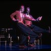 L-R) David Jackson and Danny Strayhorn as the Jimmys in a scene from the Broadway production of the musical "Grand Hotel." (New York)