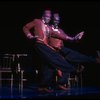 L-R) David Jackson and Danny Strayhorn as the Jimmys in a scene from the Broadway production of the musical "Grand Hotel." (New York)