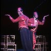 L-R) David Jackson and Danny Strayhorn as the Jimmys in a scene from the Broadway production of the musical "Grand Hotel." (New York)