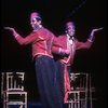 L-R) David Jackson and Danny Strayhorn as the Jimmys in a scene from the Broadway production of the musical "Grand Hotel." (New York)