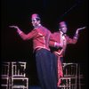 L-R) David Jackson and Danny Strayhorn as the Jimmys in a scene from the Broadway production of the musical "Grand Hotel." (New York)