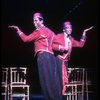 L-R) David Jackson and Danny Strayhorn as the Jimmys in a scene from the Broadway production of the musical "Grand Hotel." (New York)