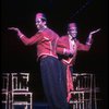 L-R) David Jackson and Danny Strayhorn as the Jimmys in a scene from the Broadway production of the musical "Grand Hotel." (New York)