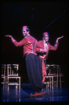 L-R) David Jackson and Danny Strayhorn as the Jimmys in a scene from the Broadway production of the musical "Grand Hotel." (New York)
