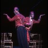 L-R) David Jackson and Danny Strayhorn as the Jimmys in a scene from the Broadway production of the musical "Grand Hotel." (New York)