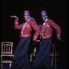 L-R) David Jackson and Danny Strayhorn as the Jimmys in a scene from the Broadway production of the musical "Grand Hotel." (New York)