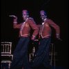 L-R) David Jackson and Danny Strayhorn as the Jimmys in a scene from the Broadway production of the musical "Grand Hotel." (New York)