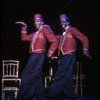 L-R) David Jackson and Danny Strayhorn as the Jimmys in a scene from the Broadway production of the musical "Grand Hotel." (New York)