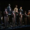 Scullery workers in a scene from the Broadway production of the musical "Grand Hotel." (New York)