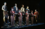 Scullery workers in a scene from the Broadway production of the musical "Grand Hotel." (New York)