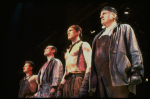 Scullery workers in a scene from the Broadway production of the musical "Grand Hotel." (New York)